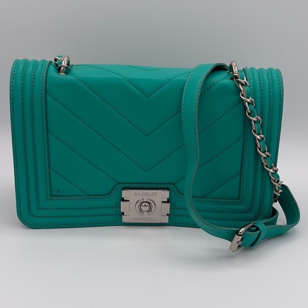 Badgley Mischka Turquoise Crossbody Bag
